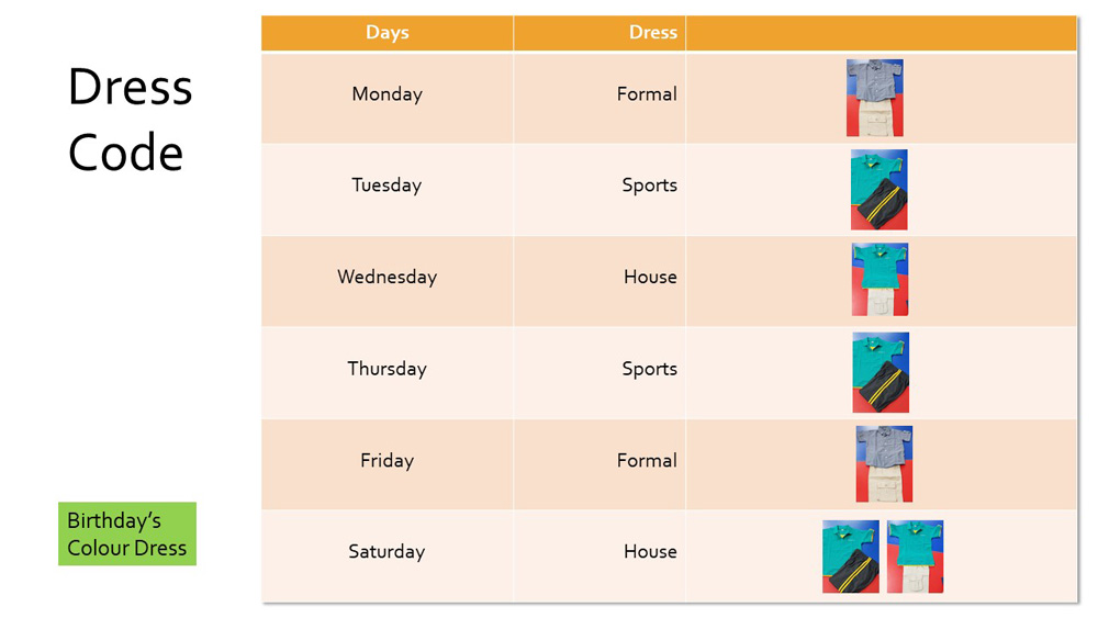 Uniform Dress Code